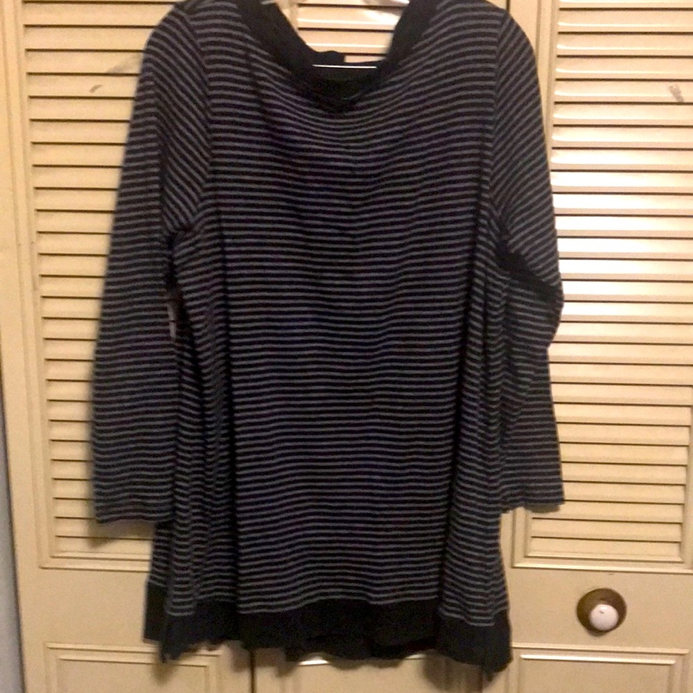 J Jill extra long, long sleeve tunic,extra-large